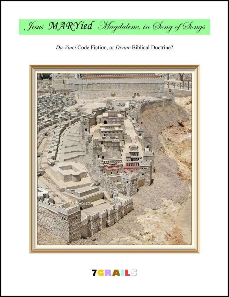 eBook cover, picture of Jerusalem in the time of Christ